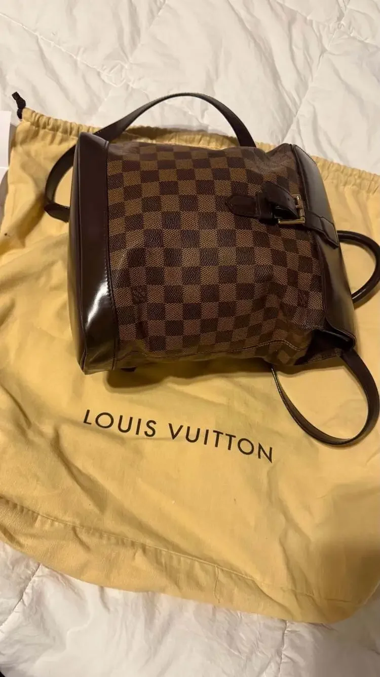 Louis Vuitton Damier Ebene Soho Backpack